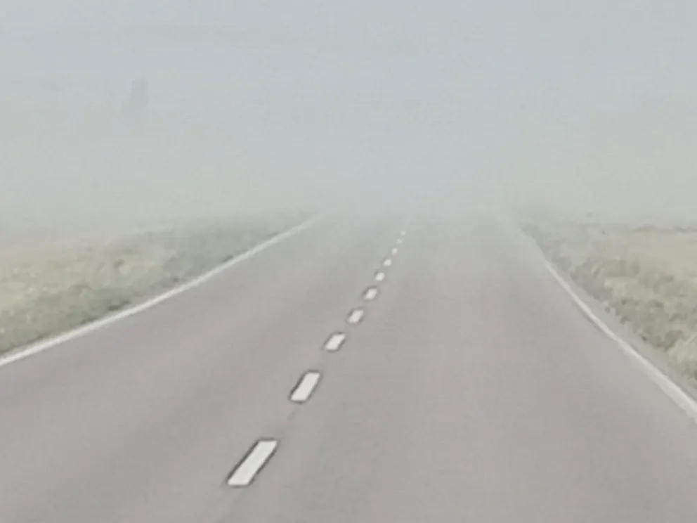 Otra vez el viento y la tierra causan peligro para la circulación en la ruta 3