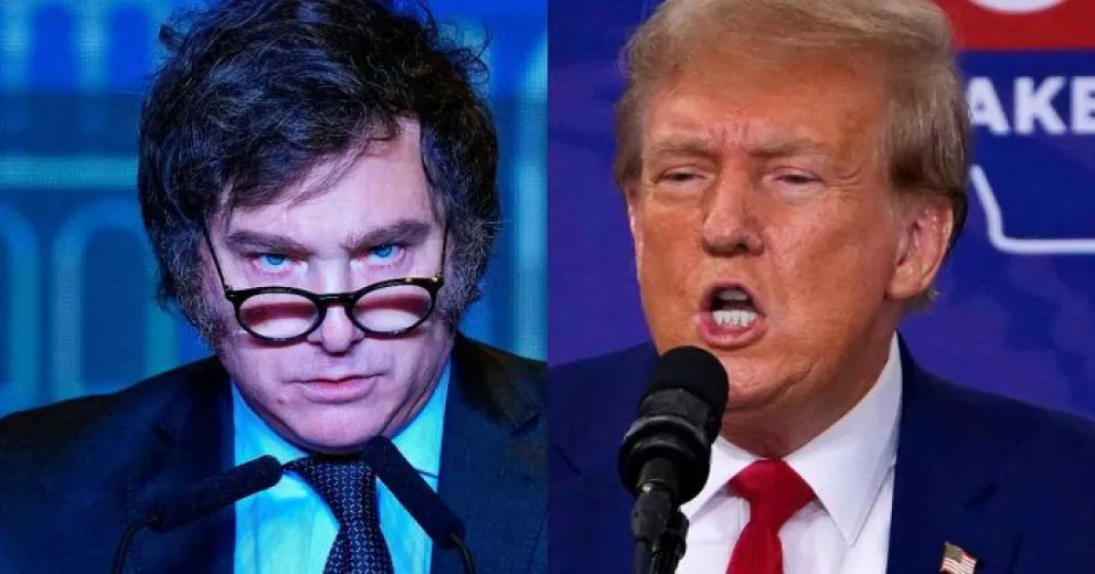 Trump felicitó a Javier: "Harás a la Argentina grande otra vez"