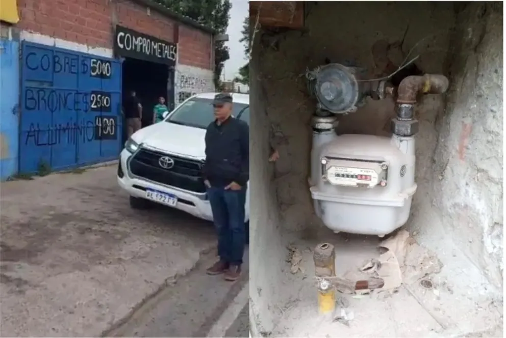 Lo atraparon comprando cobre robado para venderlo