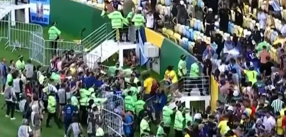 ¿Sanción para Brasil y Argentina?: La FIFA abrió un expediente tras los incidentes en el Maracaná