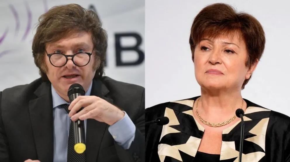 Milei habló con la directora del FMI y resaltó que el organismo "se mostró colaborativo"