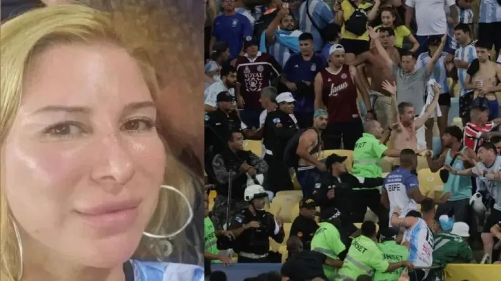 Una argentina detenida por racismo en partido contra Brasil fue liberada