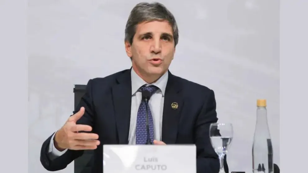 La condición que puso Luis Caputo para asumir en el Ministerio de Economía
