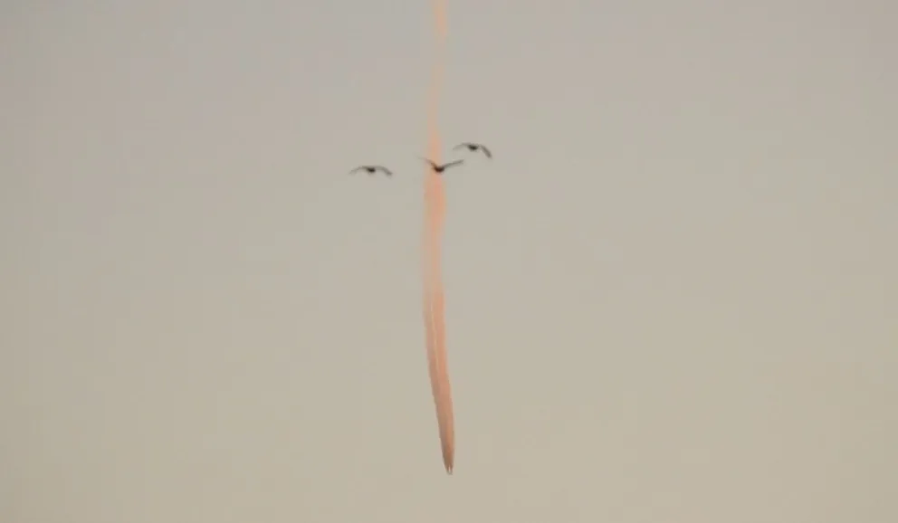 Albacete Colombo afirmó que la imagen viralizada era un avión, pero dejó una gran enseñanza