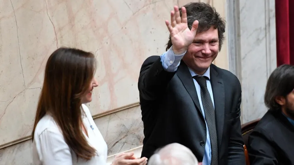 La Asamblea Legislativa proclamó como presidente y vice electos a Milei y Villarruel