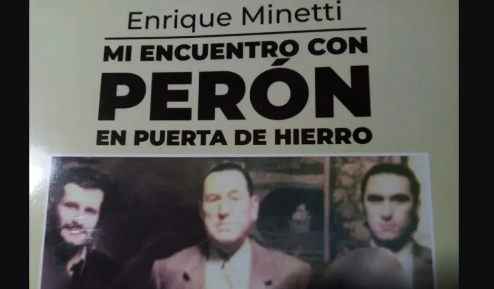Enrique Minetti presenta su libro "Mi encuentro con Perón" en la UNRN