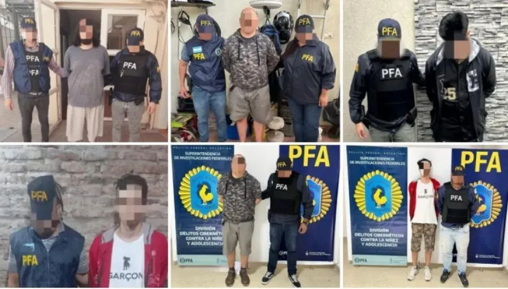 Desarticularon una red internacional de tráfico de imágenes de abuso sexual infantil: operaban en la zona