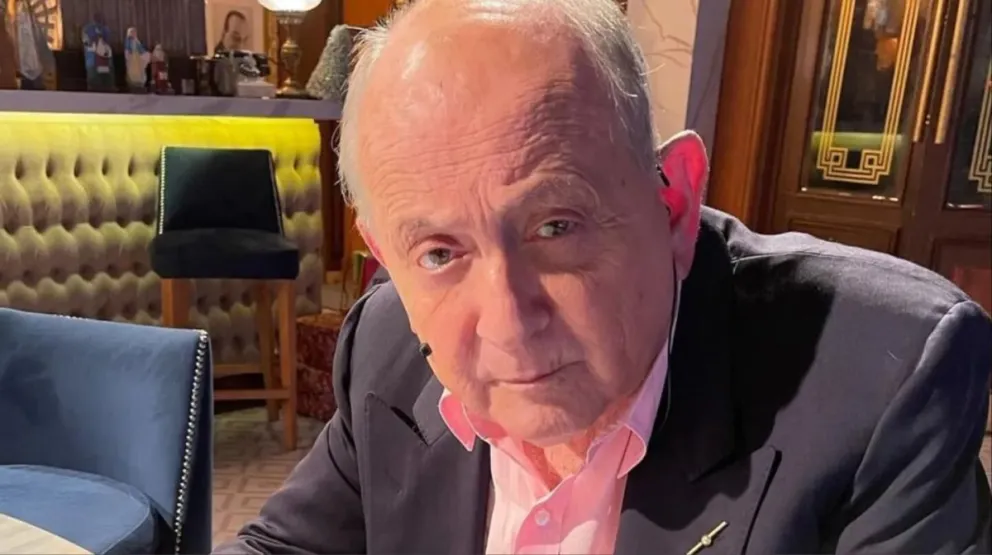 Internaron a Chiche Gelblung y Javier Milei fue a verlo al hospital