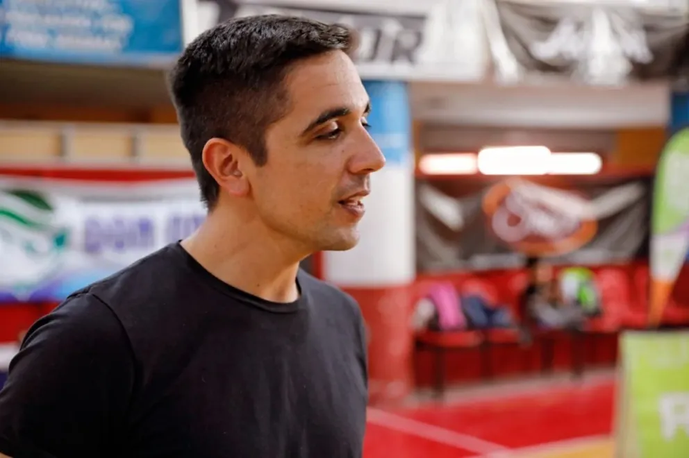 El viedmense Nahuel Astutti fue designado secretario de Deportes