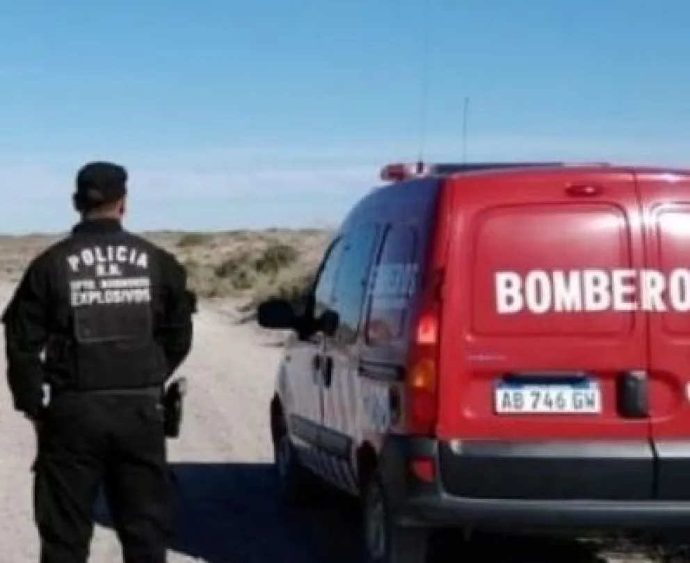 Confuso episodio incendiario en una Toma