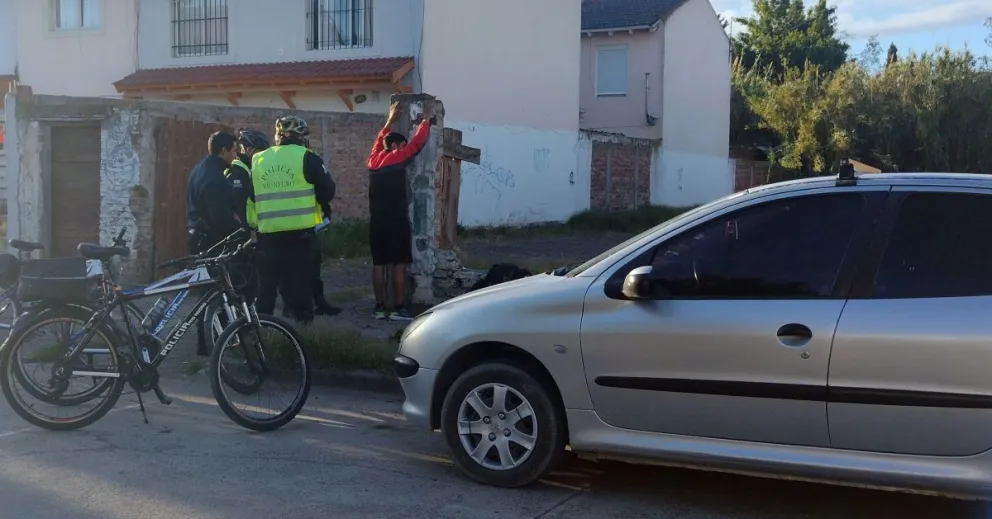 Con las manos en la masa: bicipolicías impidieron un robo en pleno centro de Viedma