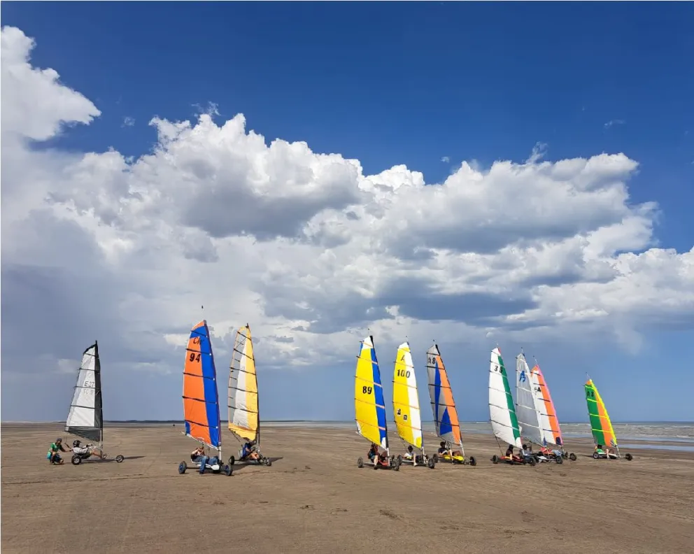 Éxito rotundo en el  Campeonato Norpatagónico Argentino de Carrovelismo
