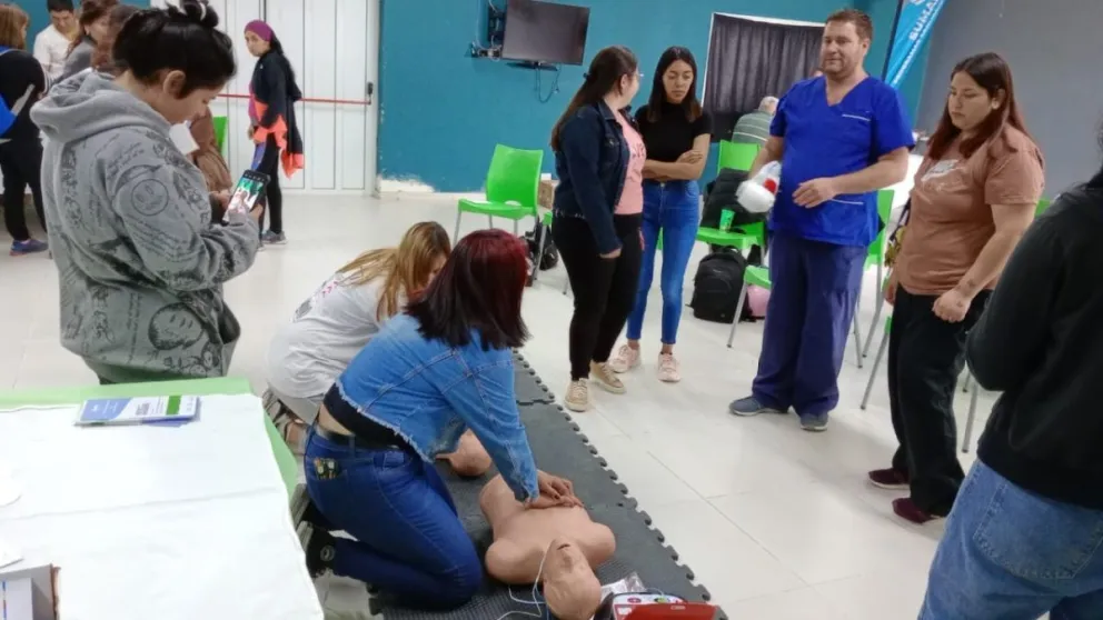 Patagones: se realizó una nueva capacitación sobre RCP y maniobra de Heimlich