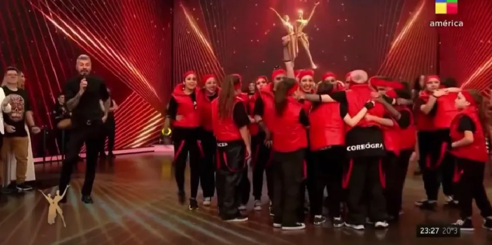 Video: campeonas de baile de Viedma brillaron en el programa de Tinelli