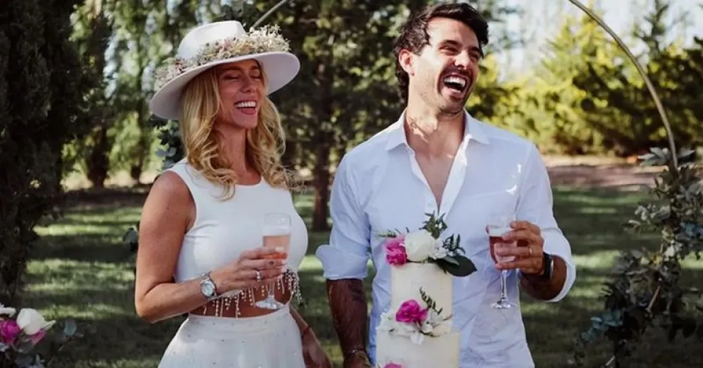 Revelan el sexo del bebé de Nicole Neumann en su boda