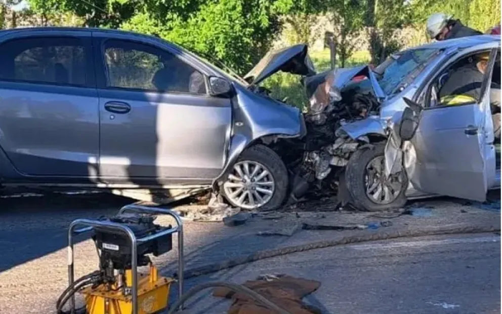 Un choque frontal provocó la muerte de dos personas y la cifra total subió a 78 en lo que va del año