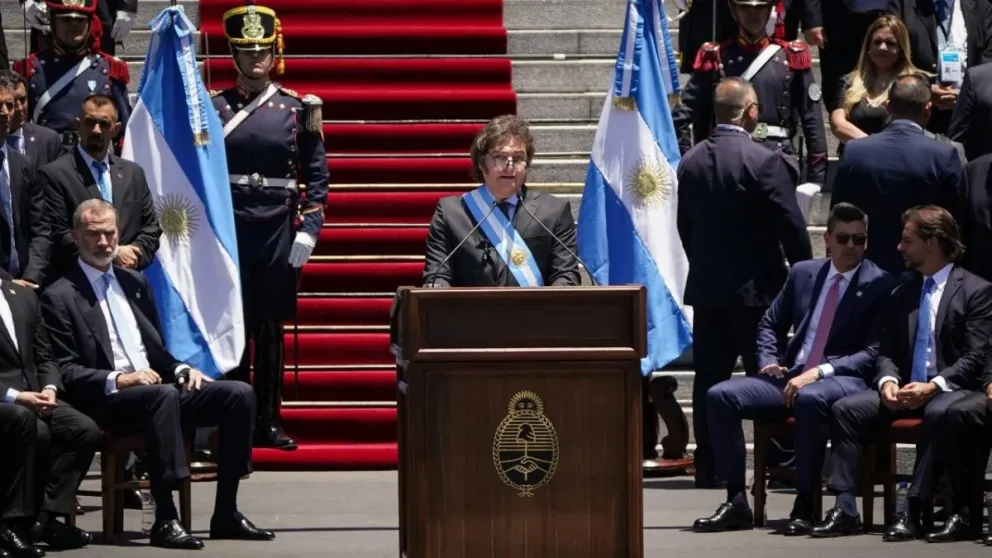 Reacciones internacionales ante la asunción de Javier Milei como presidente de Argentina