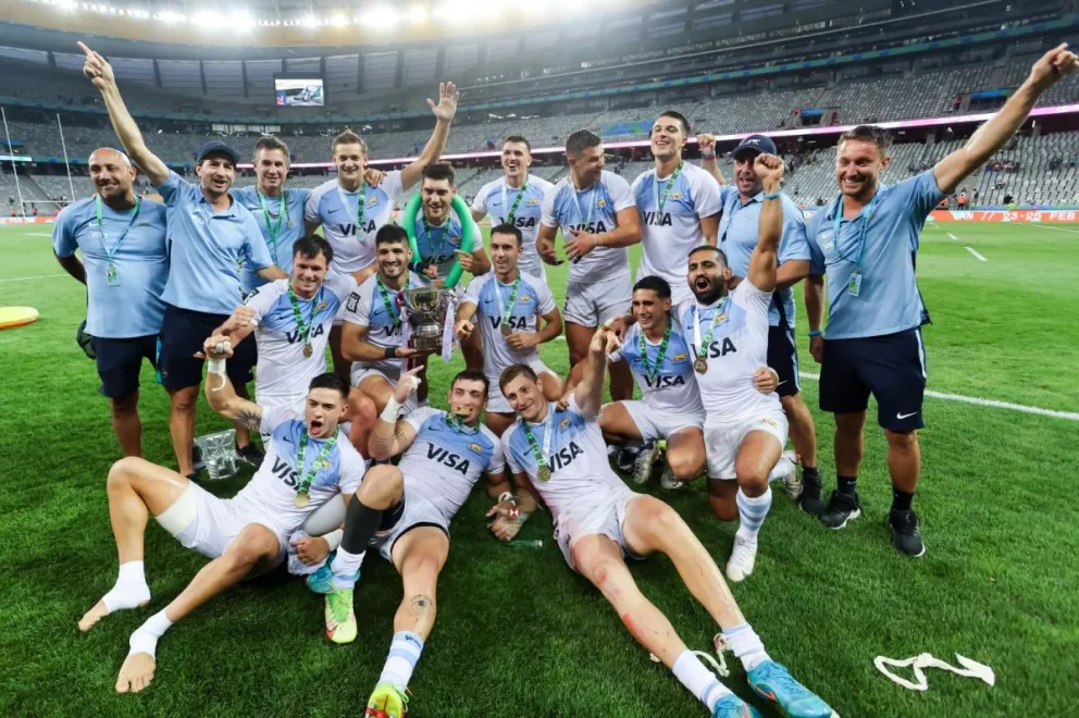 Los Pumas 7s arrasan en Ciudad del Cabo y se coronan campeones