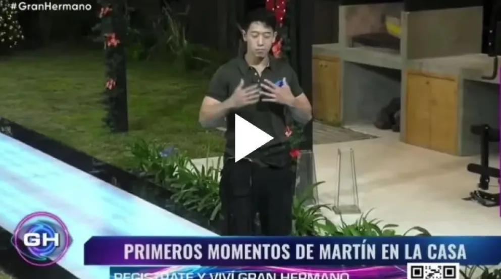 La broma de Martín Ku que enamoró de entrada al público de Gran Hermano
