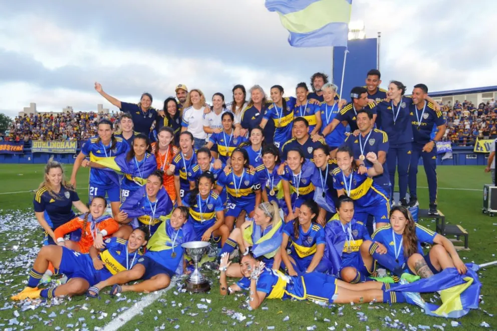 Liga femenina: Boca derrotó otra vez a Belgrano, se coronó tetracampeón y clasificó a la Libertadores