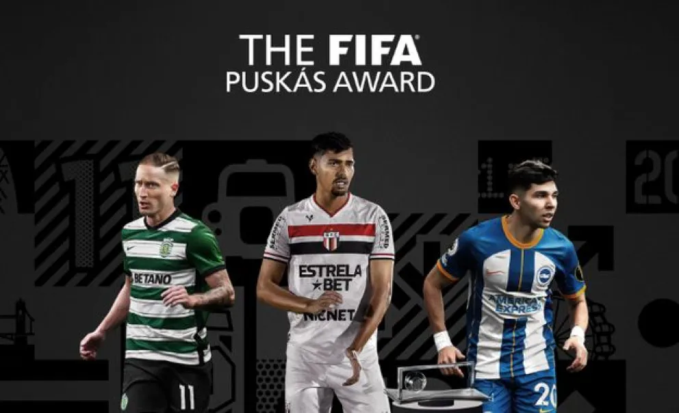 La FIFA dio a conocer los tres goles nominados al Premio Puskas 2023