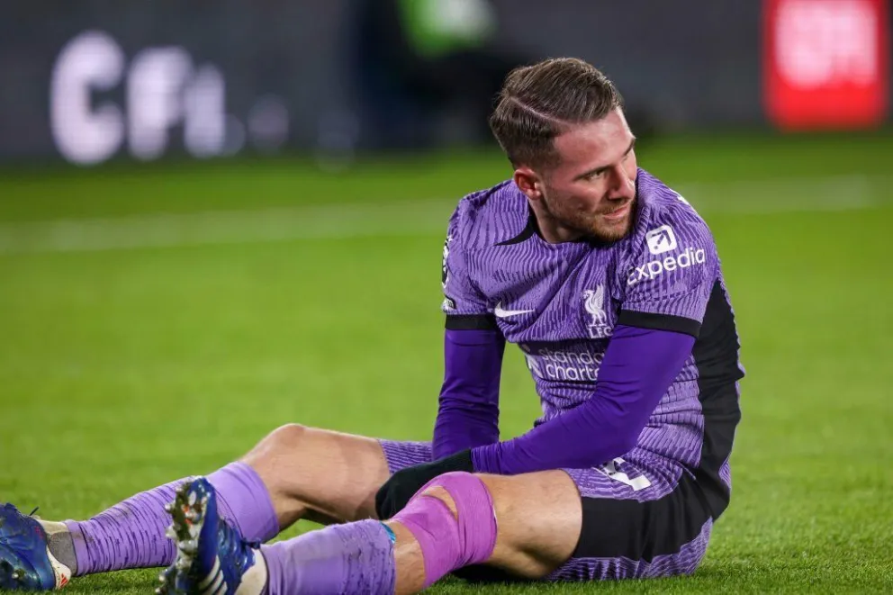 Jürgen Klopp evidenció la gravedad de la lesión de Alexis Mac Allister: “nunca antes lo había visto”