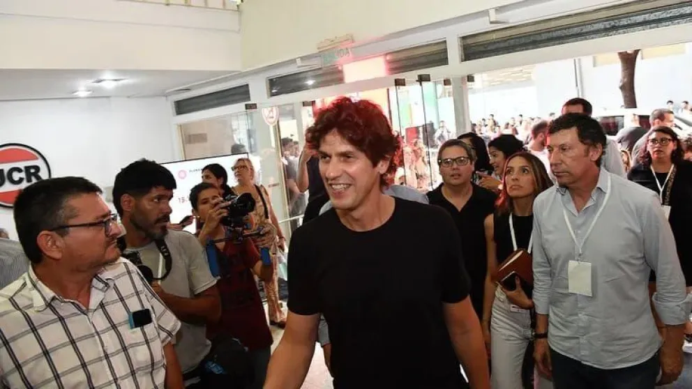 Martín Lousteau fue elegido como el nuevo presidente de la UCR 