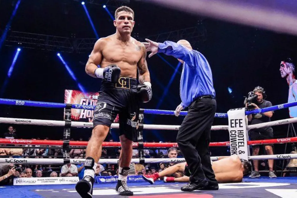 Increíble Knock Out en el Luna Park: Gustavo Lemos ganó en 34 segundos