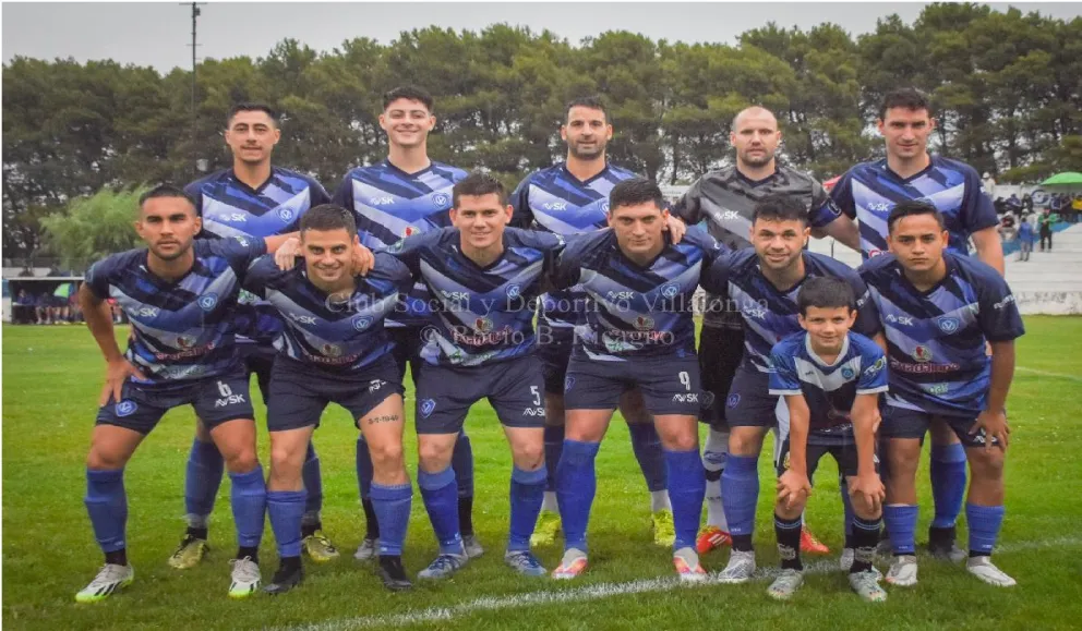 Bajo la lluvia, Villalonga se hizo fuerte y ganó la ida ante Defensores de la Ribera