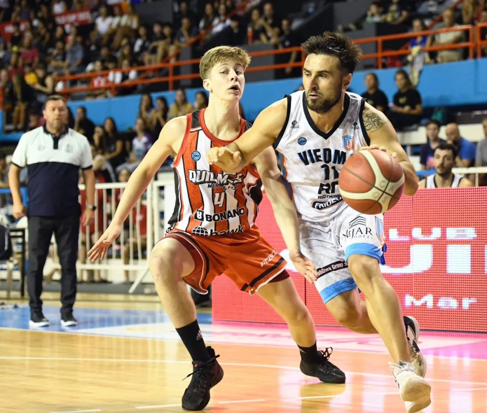 Deportivo Viedma cerró el año con una ajustada derrota ante Quilmes de Mar del Plata