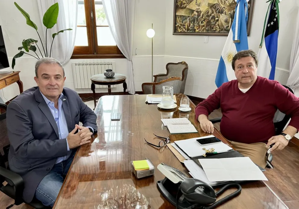 Weretilneck y Pesatti realizaron un balance de los primeros días de gestión