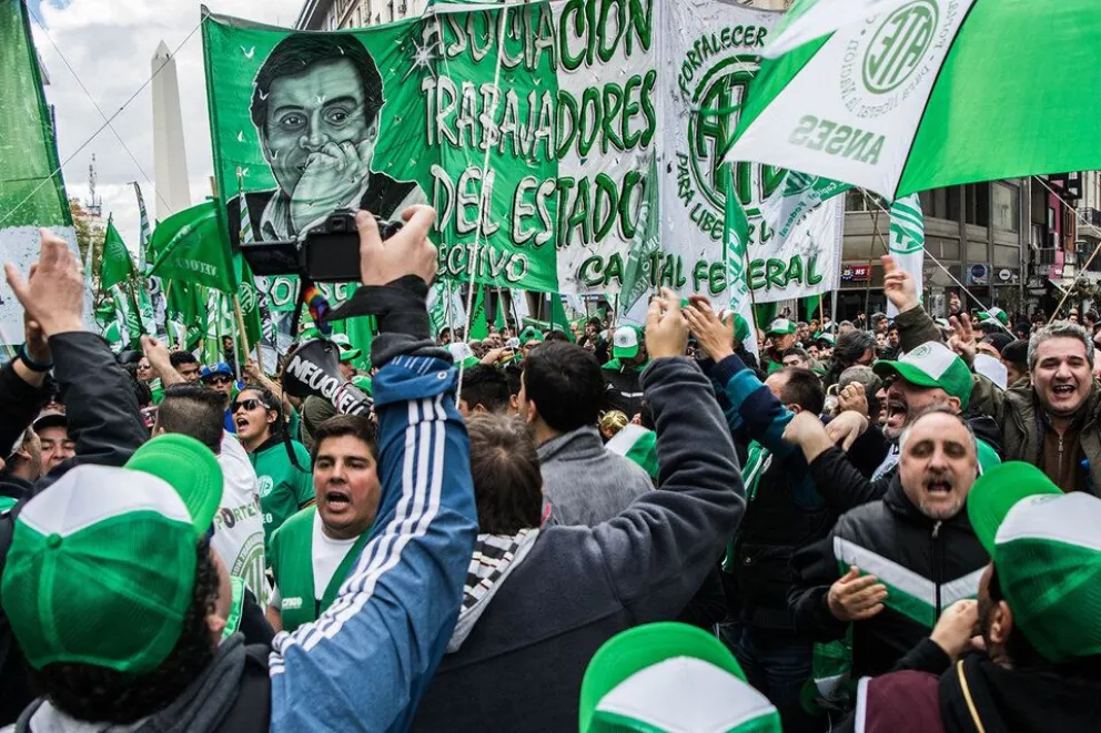 ATE convoca a multitudinaria protesta contra medidas del Gobierno