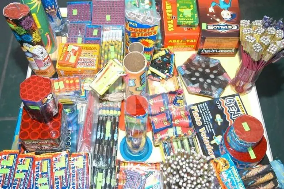  Pirotecnia ilegal en Viedma: secuestraron más de 100 productos de un comercio de barrio