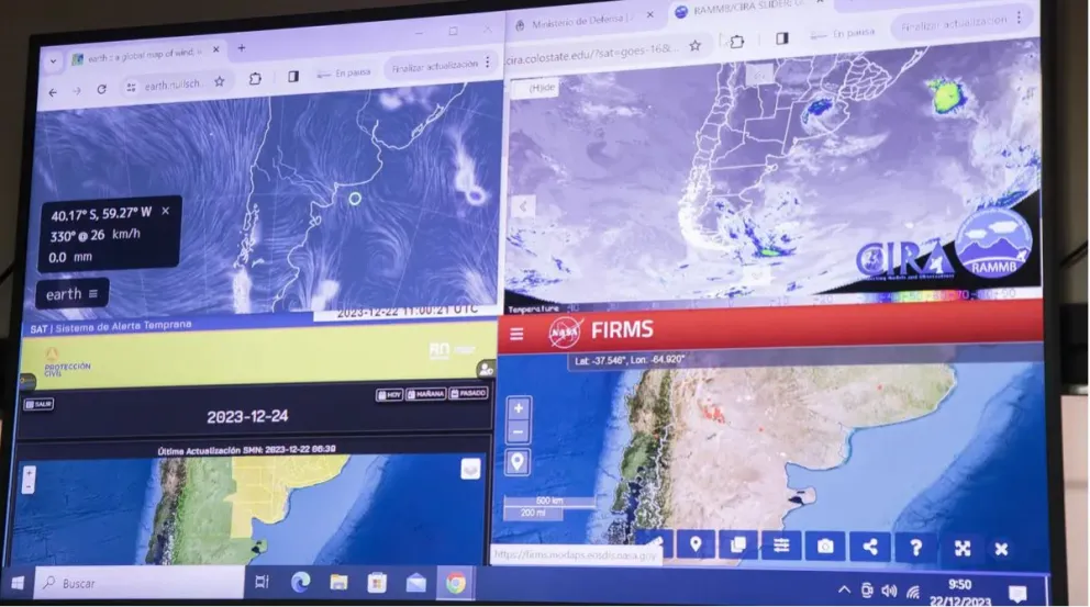 Podría producirse ráfagas de hasta 80 kilómetros.