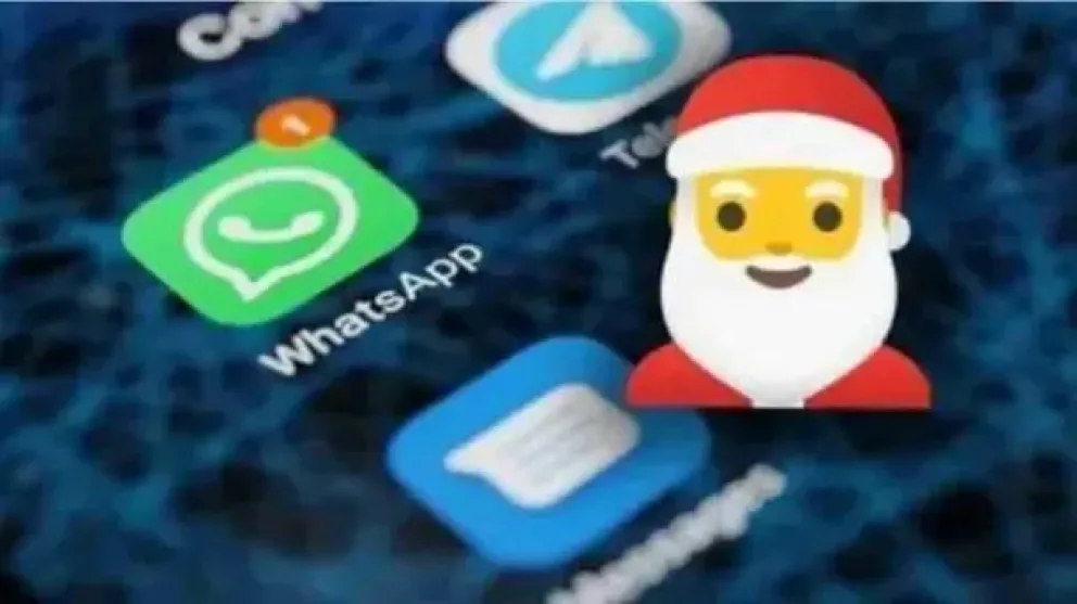 Aprovecha estos días y ponete en "Modo Navidad" en tu WhatsApp