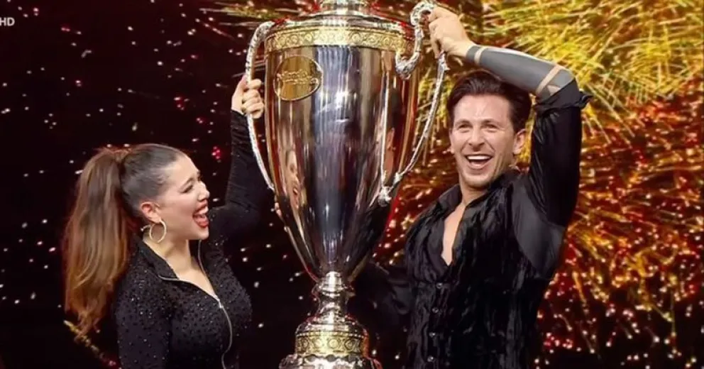 Triunfo: Wanda Nara se consagra campeona del Bailando en Italia