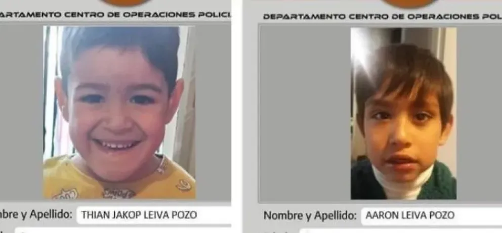 Intensa búsqueda: desaparecieron dos pequeños hermanos en la región