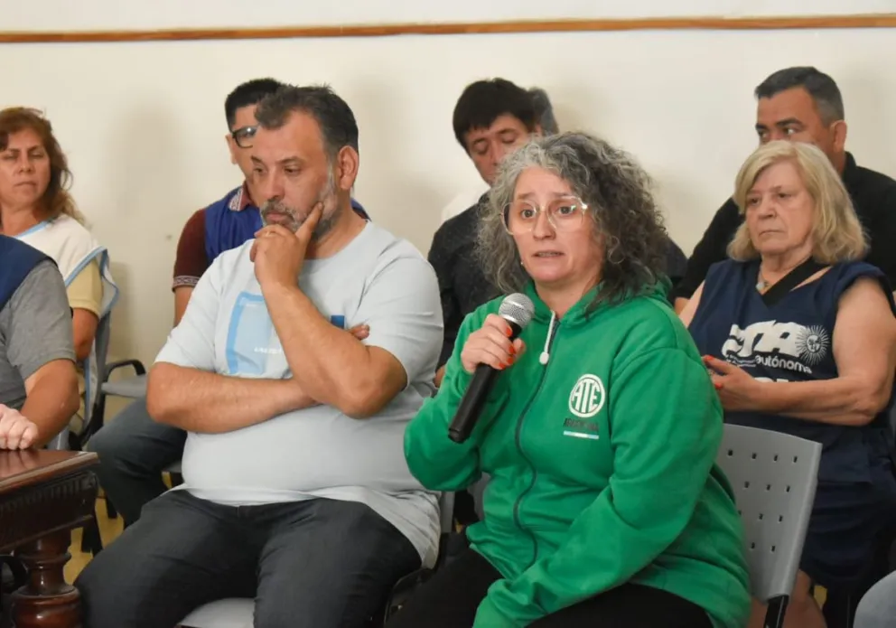 ATE anunció paro por 24 horas durante la conferencia de la CGT y las CTA