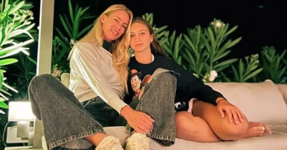 Reconciliación: Nicole Neumann e Indiana Cubero celebraron juntas la Navidad