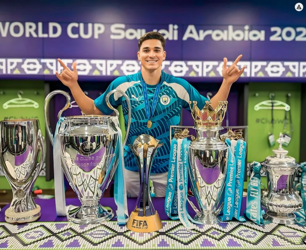 Julián Álvarez será el único jugador en llevar un distintivo en su camiseta: el motivo