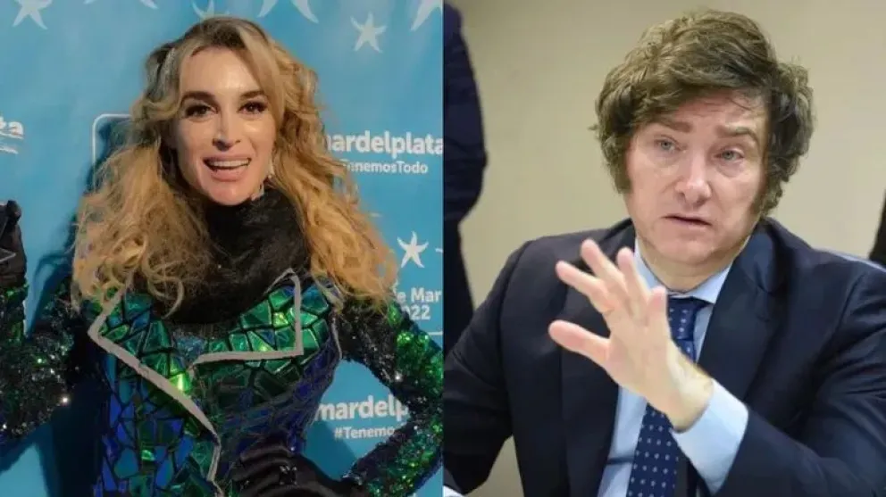 Fátima Florez imitó a Javier Milei en el teatro al ritmo de "No hay plata"