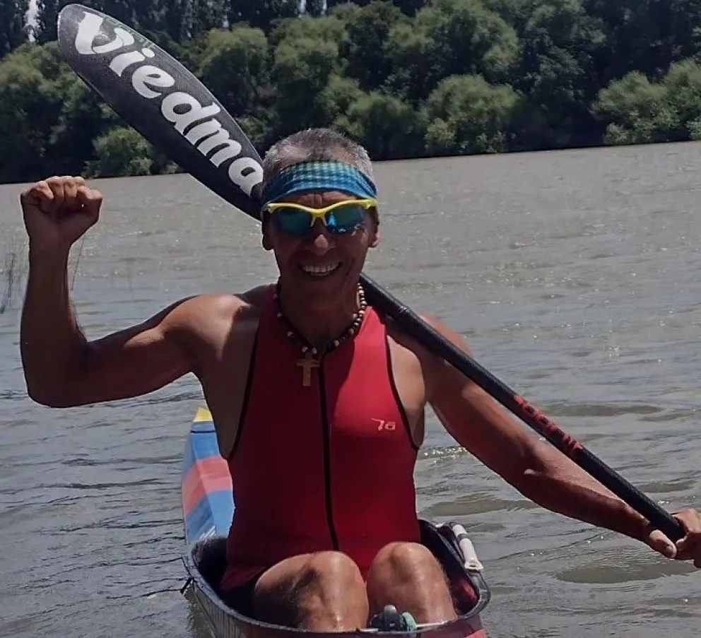 Omar Linares repasó sus inicios en el canotaje en una entretenida entrevista