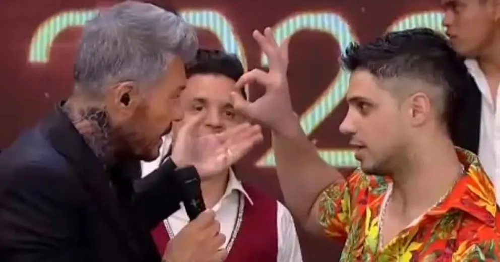 La polémica broma de El Conejo que dejó perplejo a Marcelo Tinelli en el Bailando