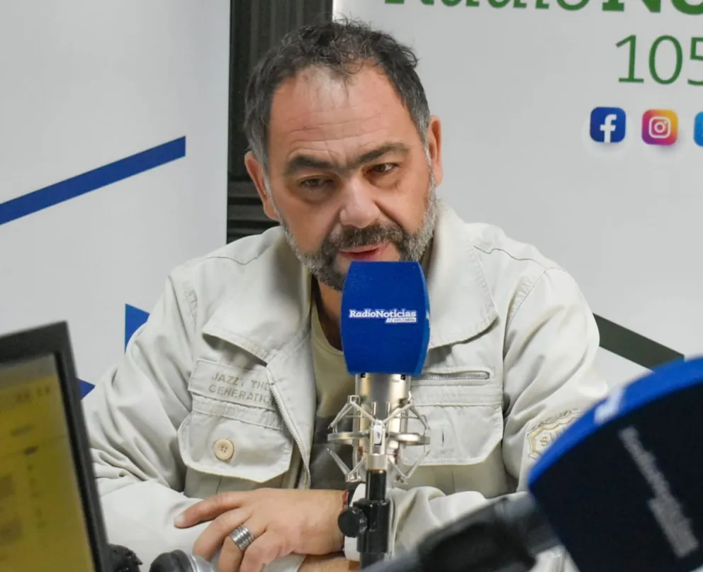 El presidente de la Cámara de Comercio de Viedma, Martín Lemos