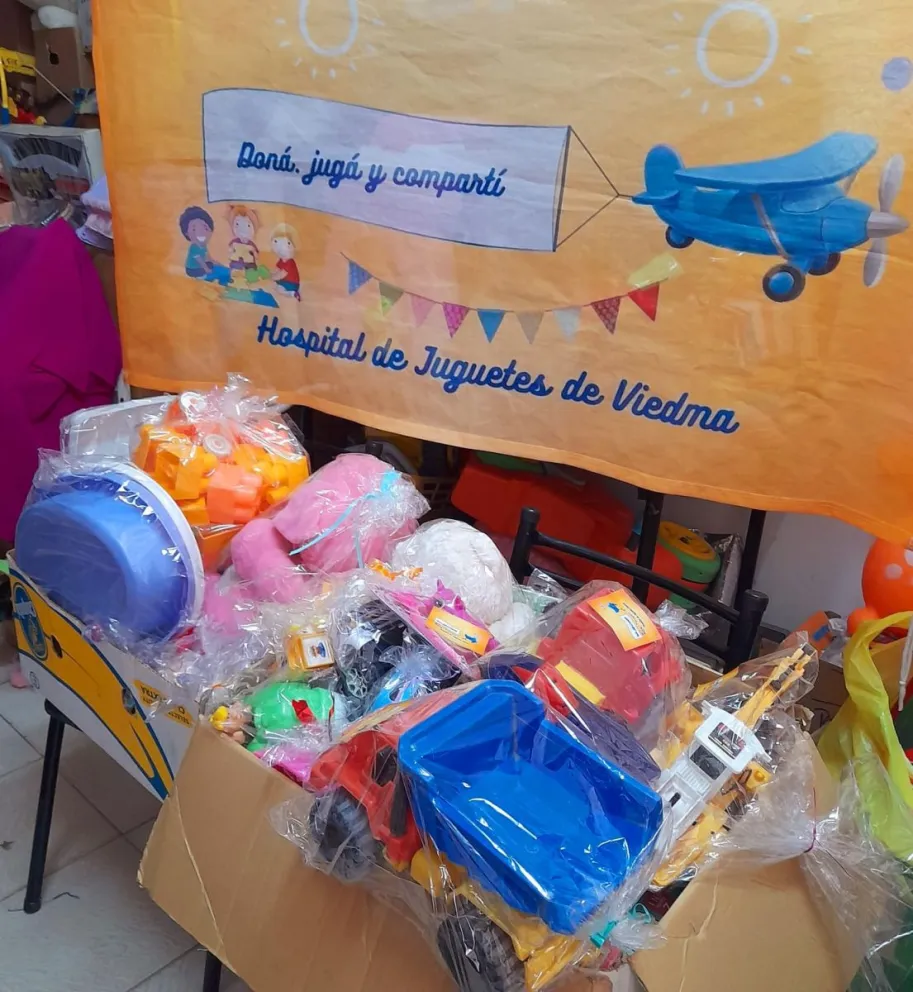 El Hospital de Juguetes realizó un envío a Bahía Blanca