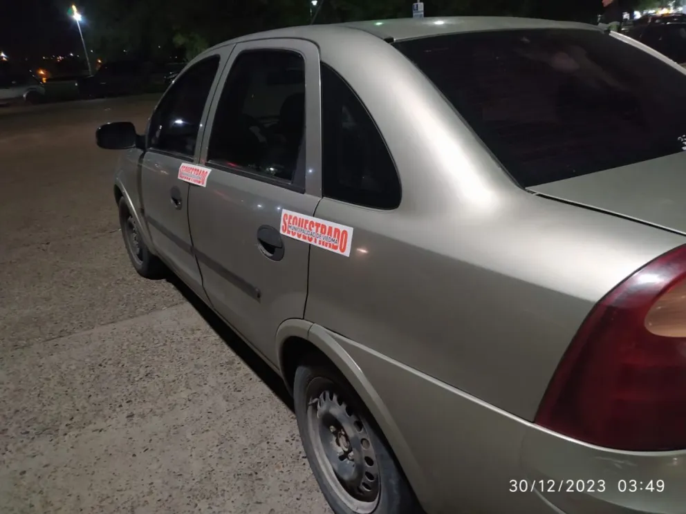 Hubo 13 secuestros de vehículos en la entrada del año nuevo: la mayoría fueron por alcoholemia