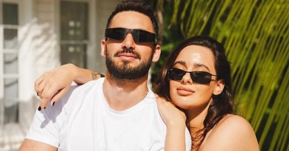 Nico Occhiato y Flor Jazmín Peña blanquearon su historia de amor en vivo