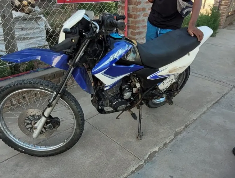 En Viedma recuperaron una moto que tenía pedido de secuestro por robo