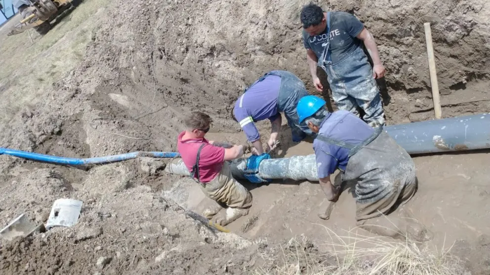 Aguas Rionegrinas finalizó distintos trabajos de mantenimiento en El Cóndor