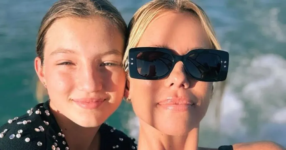 Sorprendente parecido de Allegra Cubero con Nicole Neumann